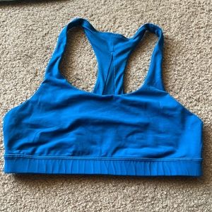 Blue Lululemon Sports Bra